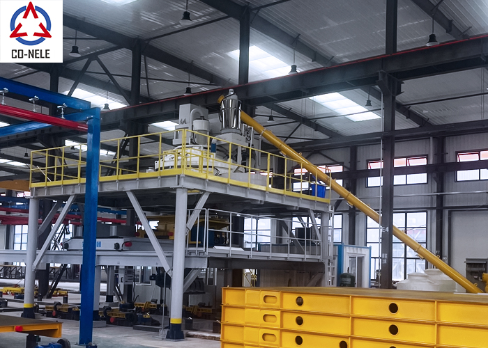 Mezclador de paneles de pared de hormigón planetario CMP1000